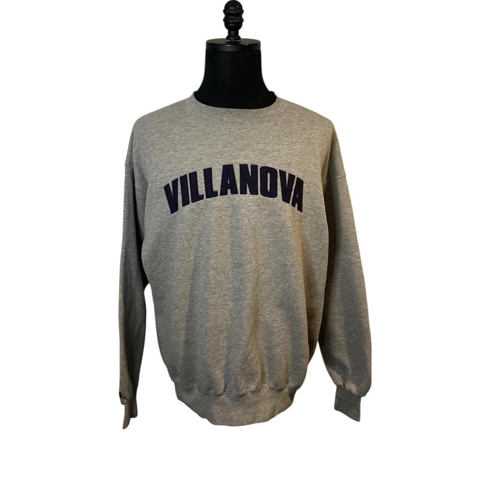 Villanova University Jansport VINTAGE Crew Neck Grey Sweatshirt NCAA